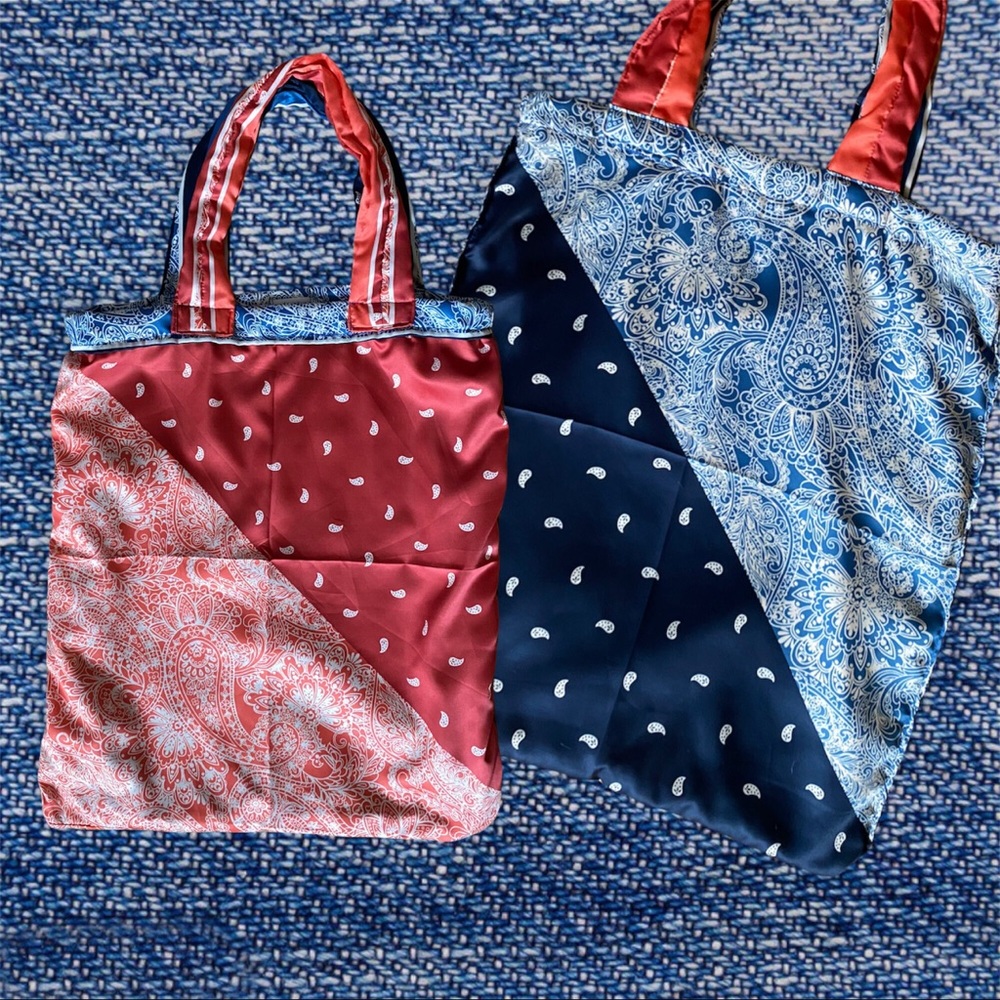 Paisley Reversible Tote Bag